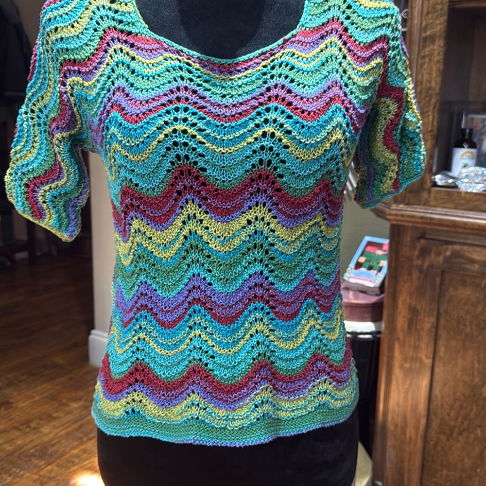 Beautiful multi color sweater